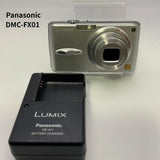 Simple Working Panasonic LUMIX DMC-FX01 Silver