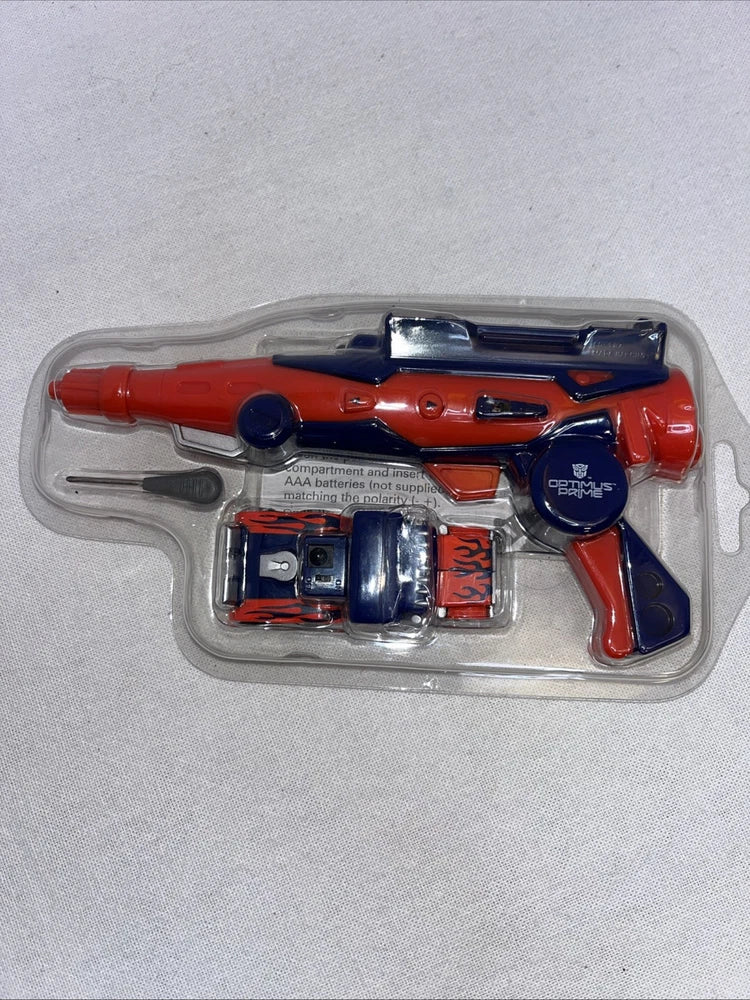 Transformers Optimus Prime Micro RC RadioShack Movie 2007 Mini Racer New Rare Converter