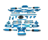 WLtoys 1/18 184008 Brushless Electric Rc car Alloy metal Upgraded parts Blue RC