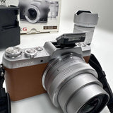Panasonic DMC-GF7W-T double lens