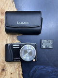 Panasonic Lumix DMC-ZS19 Black Camera With Battery And Case WORKS No Charger