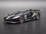 2017-2022 FORD GT MK II #006 SUPERCAR BLACK 1:64 SCALE DIORAMA DIECAST MODEL CAR