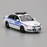 1:64 Scale 596 IMPALA NYPD LAPD Police Sedan Car Model Diecast Metal