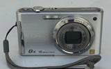 Panasonic Lumix DMC-FS35 Silver Digital Camera - NO BATTERY OR CHARGER
