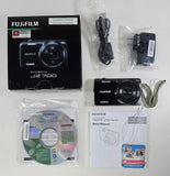Fujifilm Finepix JZ700 Digital Camera Box 8GB Memory Card Excellent Condition
