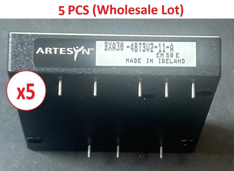 DC-DC converter module with 5 pins, black Artesyn housing