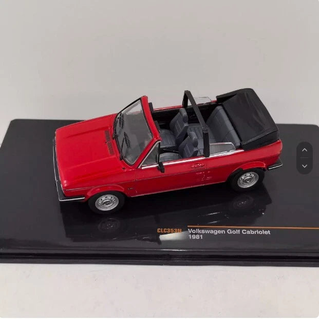 IXO 1:43 Volkswagen Golf Cabriolet CAR DIE CAST MODEL