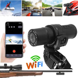 WIFI 1080P Sports DV Action Motorcycle Helmet Camcorder Camera For Hunting Gun