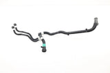 Battery cooling hose with black rubber tubing and two connector ends