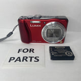 Panasonic LUMIX DMC-ZS20 14MP RED Full HD Camera with battery zoom issue