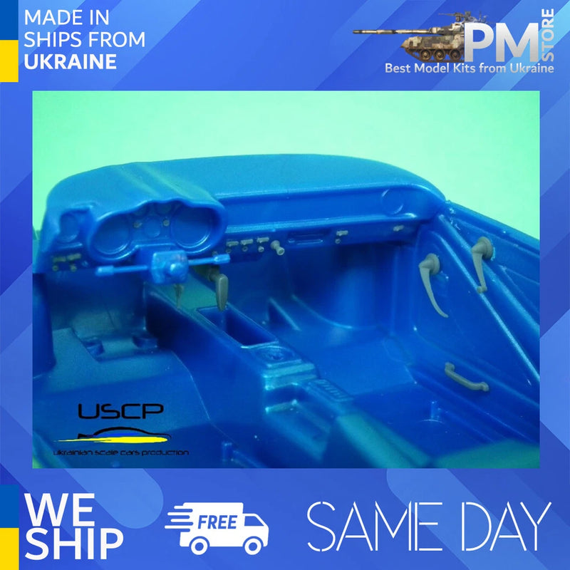 USCP 24A098 1/24 Alpine A110 Interior detail-up set
