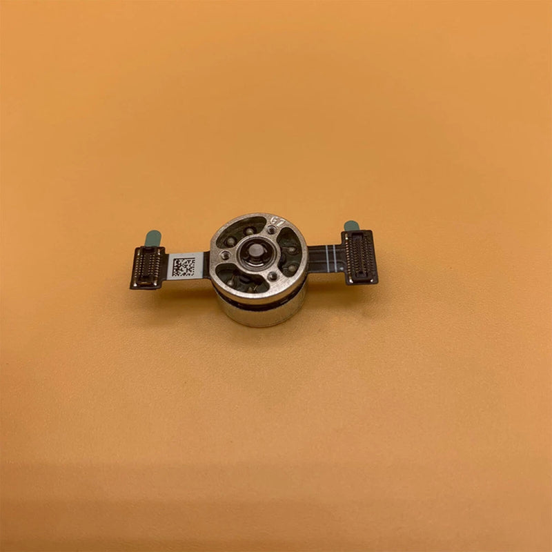 Gimbal motor upper bracket with ribbon cable and circular mounting plate