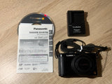 Panasonic Lumix DMC-LX7 Black Digital Camera Operation Confirmed From Japan