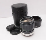 Super lens+ in Case +  hood  Fuji Fujica Fujifilm  FUJINON T 100mm f2.8 Lens M42