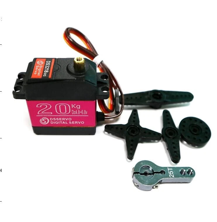 DS3218 20KG 180deg metal gear digital Waterproof Servo For Rc Car 1/8 1/10 1/12