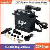 20kg Digital Servo BLS-H20 Steel Gear For 1/8 1/10 RC Car Truck Helicopter Robot
