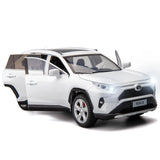 BDTCTK 1/24 Compatible for RAV4 Model Car, Zinc Alloy Diecast Collectible Pul... Battery