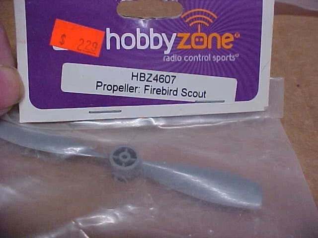 HOBBY ZONE HBZ4607 = PROPELLER: FIREBIRD SCOUT (NEW)