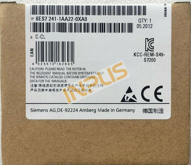 1PC 6ES7241-1AA22-0XA0 New Siemens PLC MODULE 6ES7241-1AA22-0XA0 MODENS