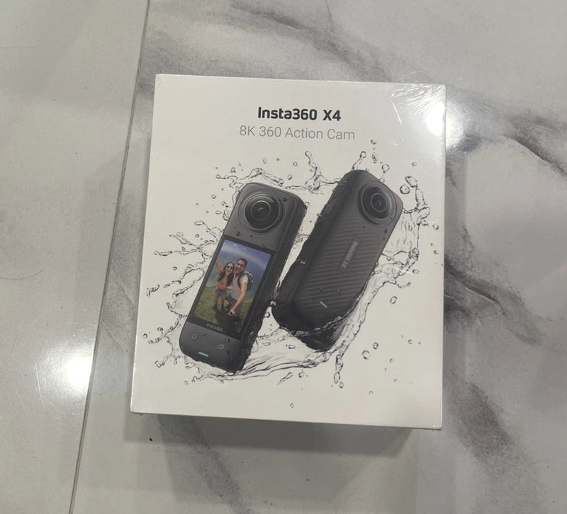 Insta360 X4 8K 360 Action Camera | w/ Charging Cable & Case | (GRADE D)