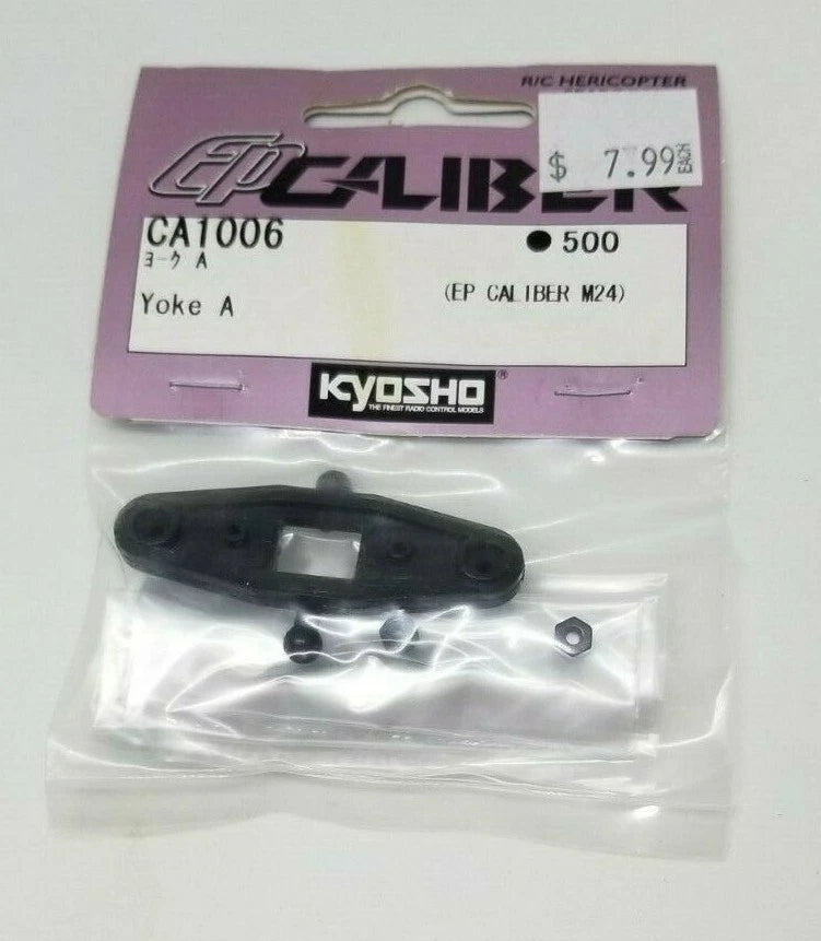 KYOSHO EP Caliber M24 Yoke A CA1006 RC Helicopter Part NEW