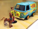 Jada 1/24 Scale Model Car 31720 - Mystery Machine Shaggy & Scooby Doo - Blue