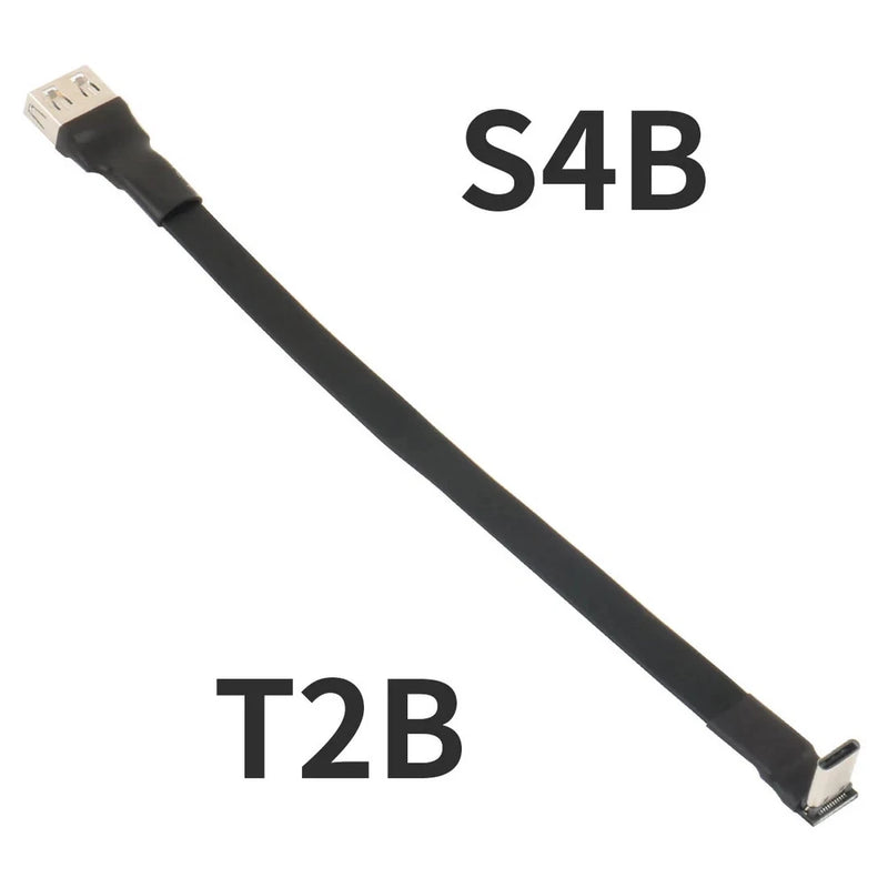 Flexible Handheld 90 to to Type Flat A Gimbal Female Male USB FPV 3.1 Cable