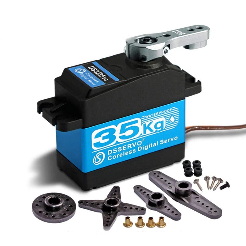 35kg High Torque Coreless Motor Servo Metal Gear for Robotics & RC Cars 180??