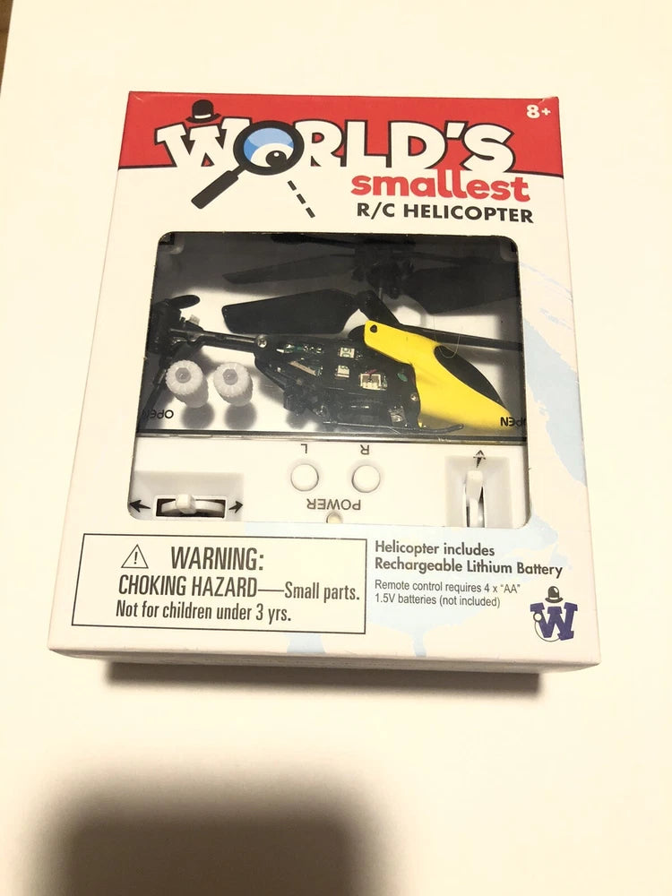 WORLD'S SMALLEST R/C HELICOPTER WESTMINSTER 0966 LITHIUM ION