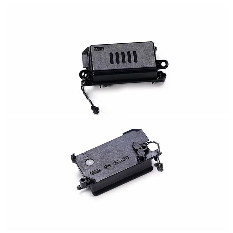 Replacement speaker horn module with black grille and mounting tabs, cable connectors