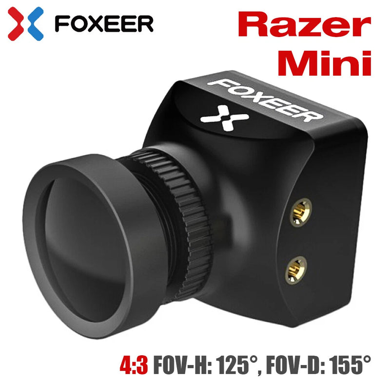 FOXEER Razer Mini FPV Camera CMOS HD 5MP M12 Lens 1200TVL NTSC/PAL for RC Drone