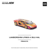 POP RACE 1/64 LAMBORGHINI COUNTACH LP 800-4 BLU HAL PR640175