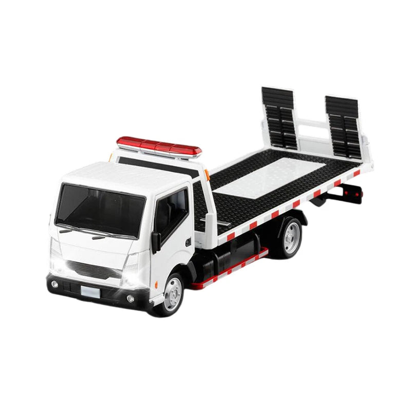 1/32 Alloy Trailer Model FOR Car Wrecker Truck Sound Light Toy Truck