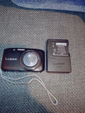 Panasonic LUMIX DMC-S2 Digital Camera Black 14MP Optical Zoom Tested