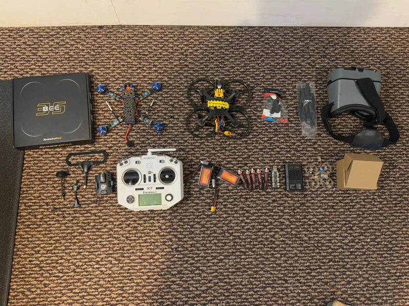 2 FPV Drones and Accessories Kit