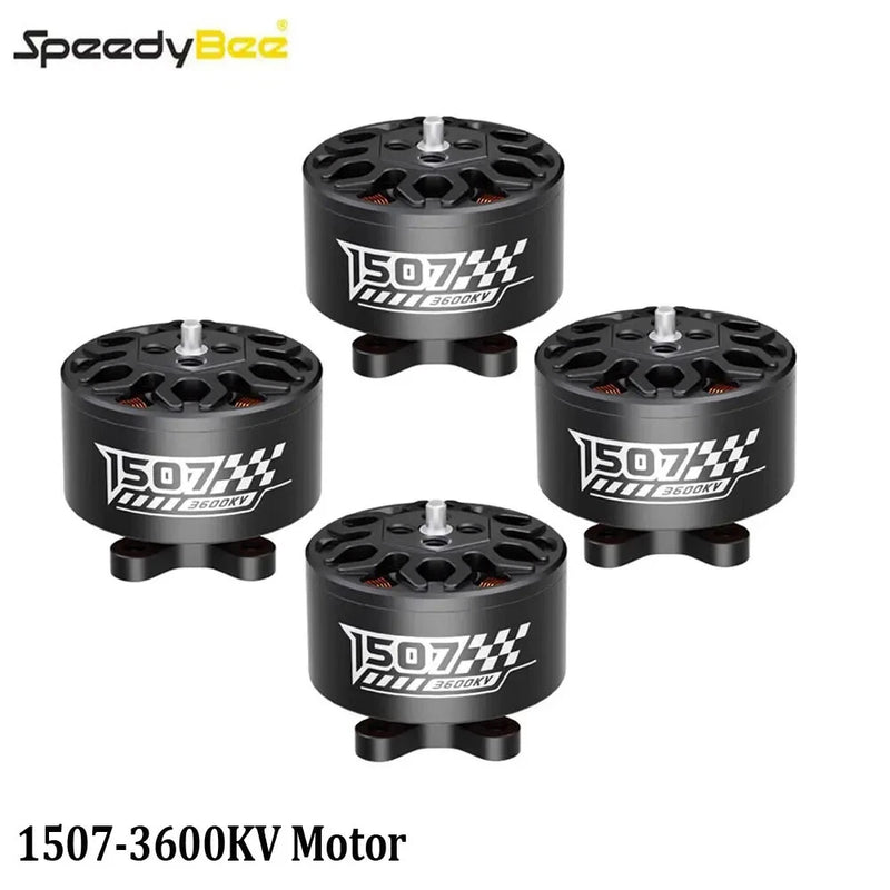 1-4pc SpeedyBee 1507-3600KV Brushless Motor for Master3X 3-3.6-inch FPV Racing