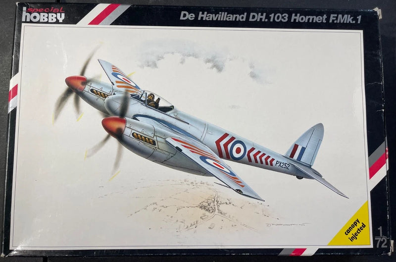 Special Hobby 1/48 model kit box with aircraft artwork on the front panel
