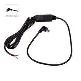 3M DC 12V (8-22V) to 5V 3A Left Angled 90 Degree Mini USB Power Converter Cable