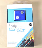 iON SnapCam Lite Wearable HD Video Camera 5MP Splashproof Clip Cam Blue/Red NEW
