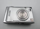 Fujifilm FinePix F10 Silver Compact Camera Tested Working From Japan