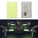 RCSTQ 2 PCS Luminous Sticker Night Flight Stickers DJI FPV Drone