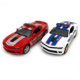 2014 Chevy Camaro 1:38 Scale Diecast Model Police / Firefighter Edition by