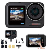 MTCA Action Camera for Motorcycle - 4K/30fps Waterproof Sport Camera with Dual