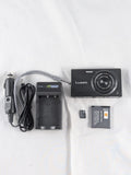 Mint - Panasonic LUMIX DMC-FH10 5x Digital Camera w/ Batt, Charger, Card Tested