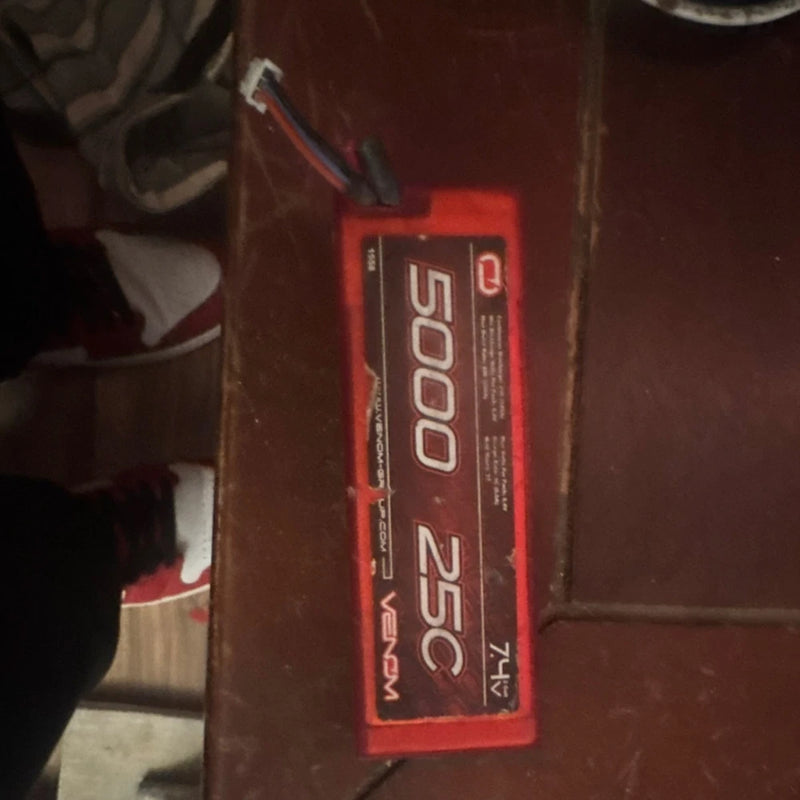 Venom 5000mAh 7.4V 2S LiPo RC Battery for 17 Years & Up MPN 15008