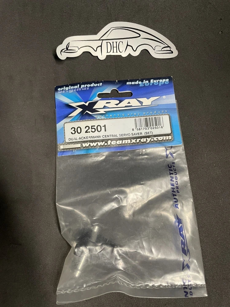 XRAY Vintage RC Car Part # 302501 Dual Ackermann Central Servo Saver Set