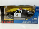 JADA HEAT 2006 DODGE CHARGER R/T HIGHWAY PATROL POLICE 1:24 DIECAST MODEL #91