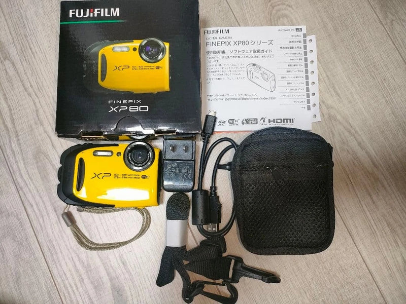 Last one sold out ExcellentFUJIFILM FINEPIX XP80 Waterproof Camera