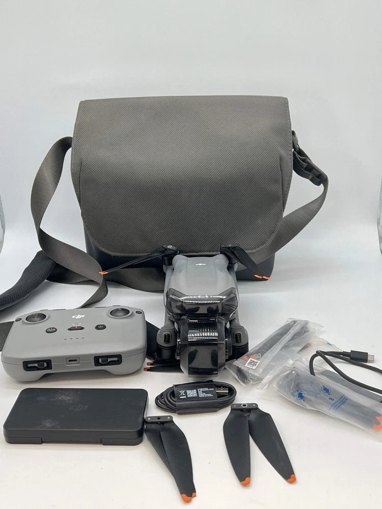 DJI Air 3S Fly More Combo RC-N3 Drone 1"CMOS Wide Angle 4K - For Parts Read