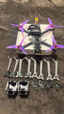 Fpv 5 Drone Frame Kit For Dji O3 Air Unit 04lite Carbon Fiber Lightweight